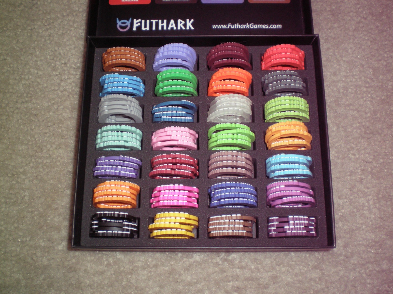 Futhark 112 RPG Condition Markers - Complete and Excellent Pathfinder Dungeons D