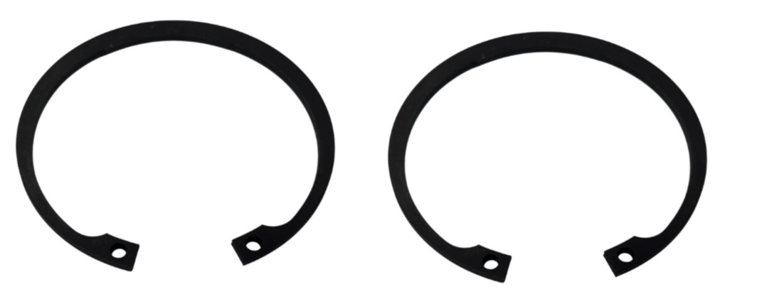 Lot of 2 NABI 3142015638 Snap Ring for Lower Radius Rod – 3.58" OD, 0.11" Thick
