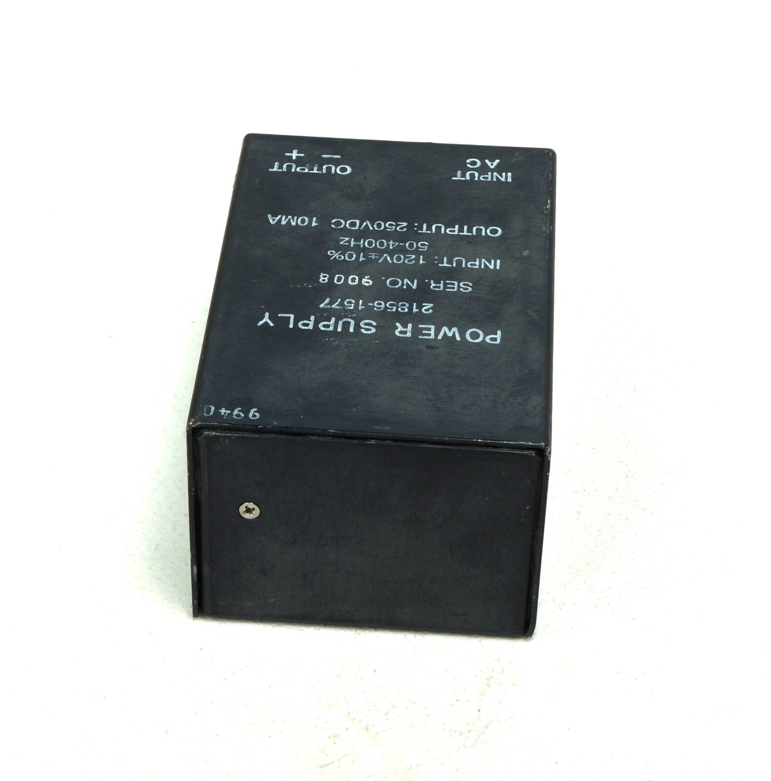 Centroid AC DC Power Supply 21856-1577 250VDC 10mA Input 120 VAC TESTED