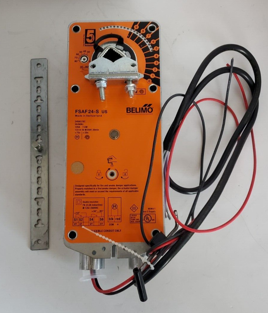 Belimo FSAF24-S US Fire and Smoke Actuator
