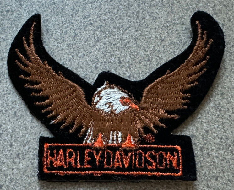 HARLEY DAVIDSON MOTORCYCLES EAGLE 3" PATCH