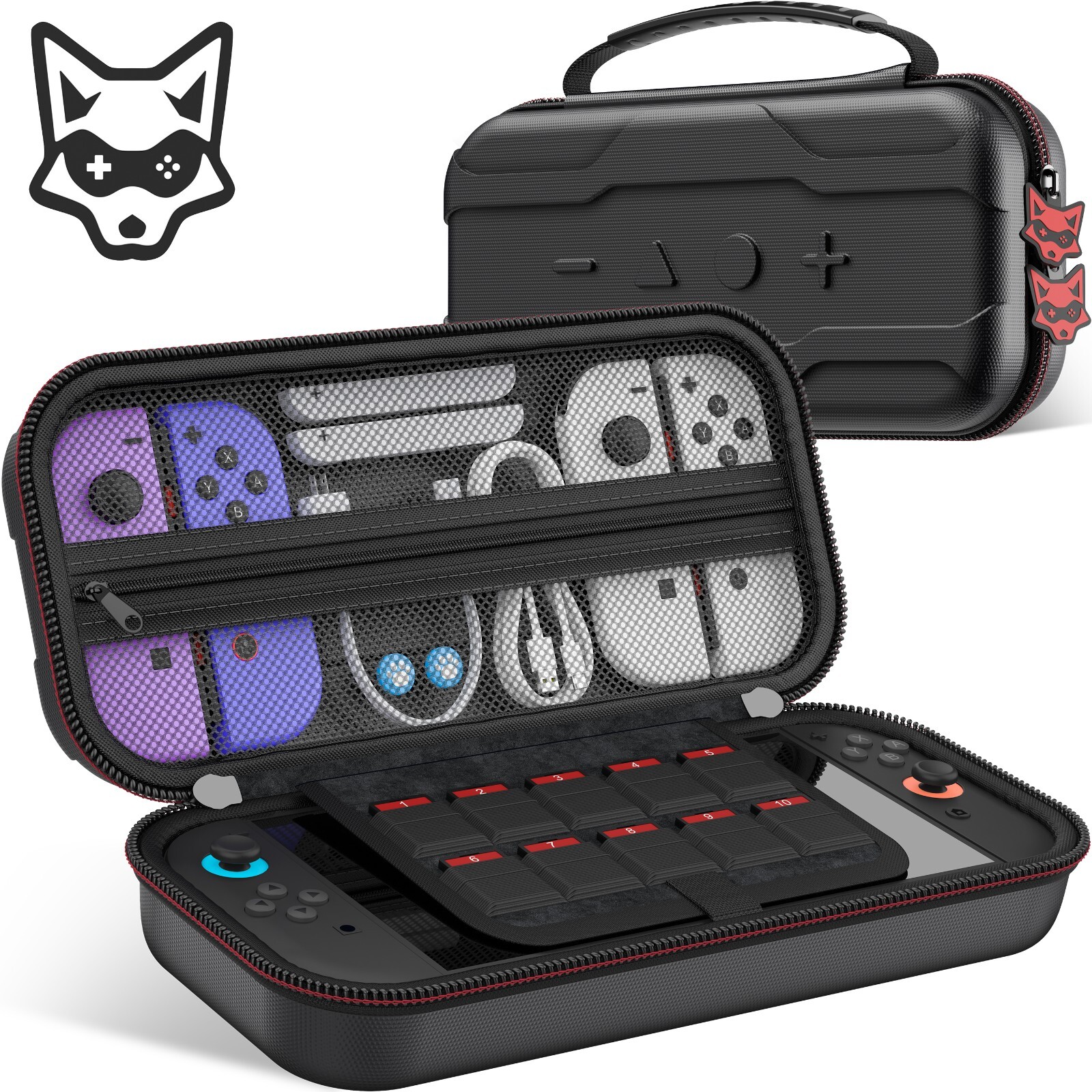 Switch 2025 Case Kit for Nintendo Switch 2,Switch 2 Accessory Storage Carry Case