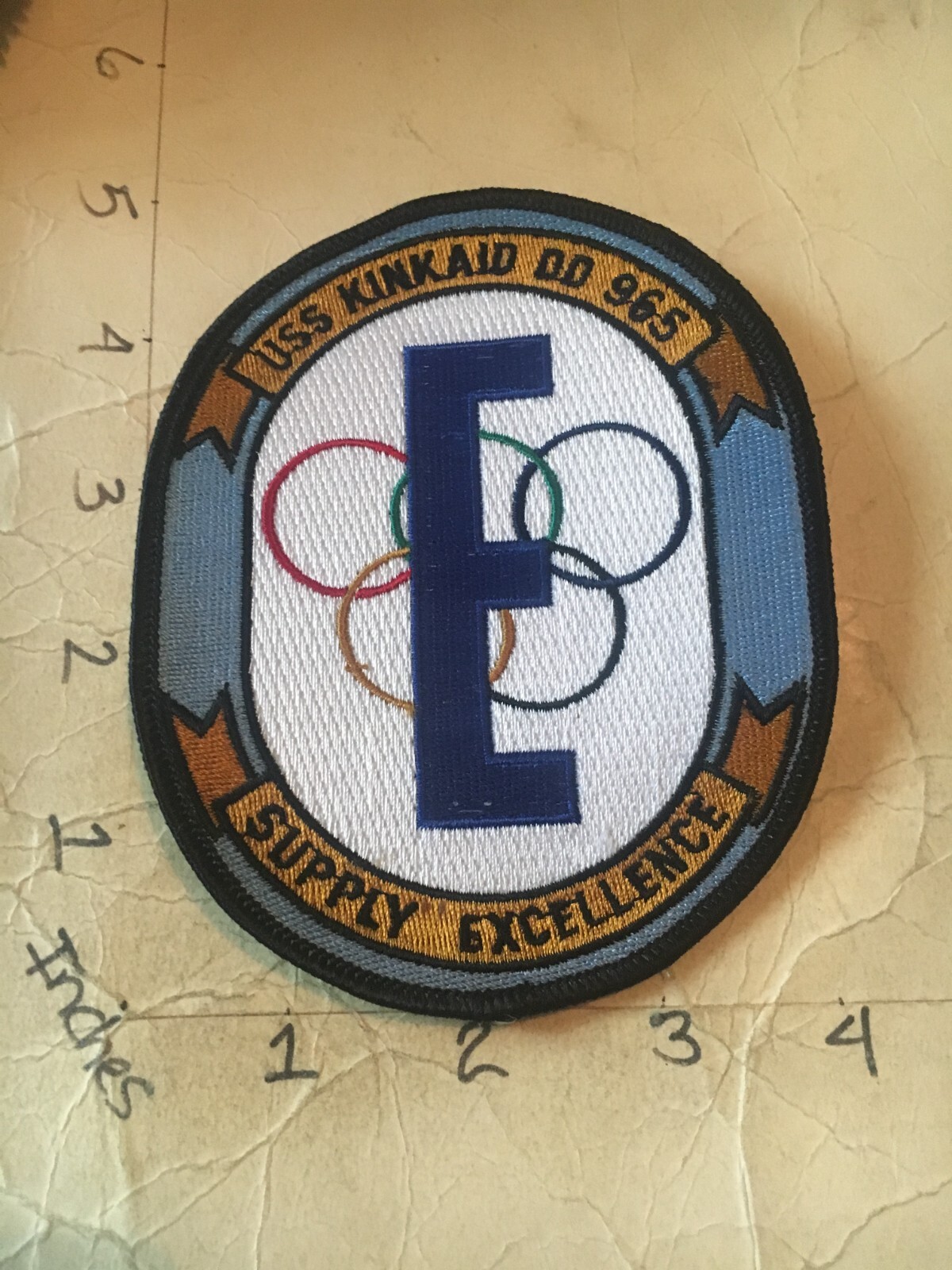 US Navy USS Kinkaid DD-965 patch 6/9/25