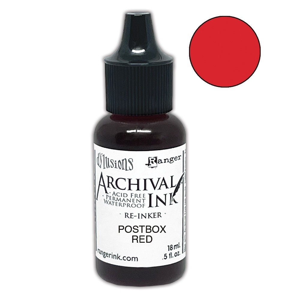 Dyan Reaveley Dylusions Archival Reinkers-Postbox Red