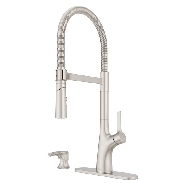 NEW! Pfister Ceylon Culinary Spot Defense Stainless Steel Faucet F-529-7CLOCGS