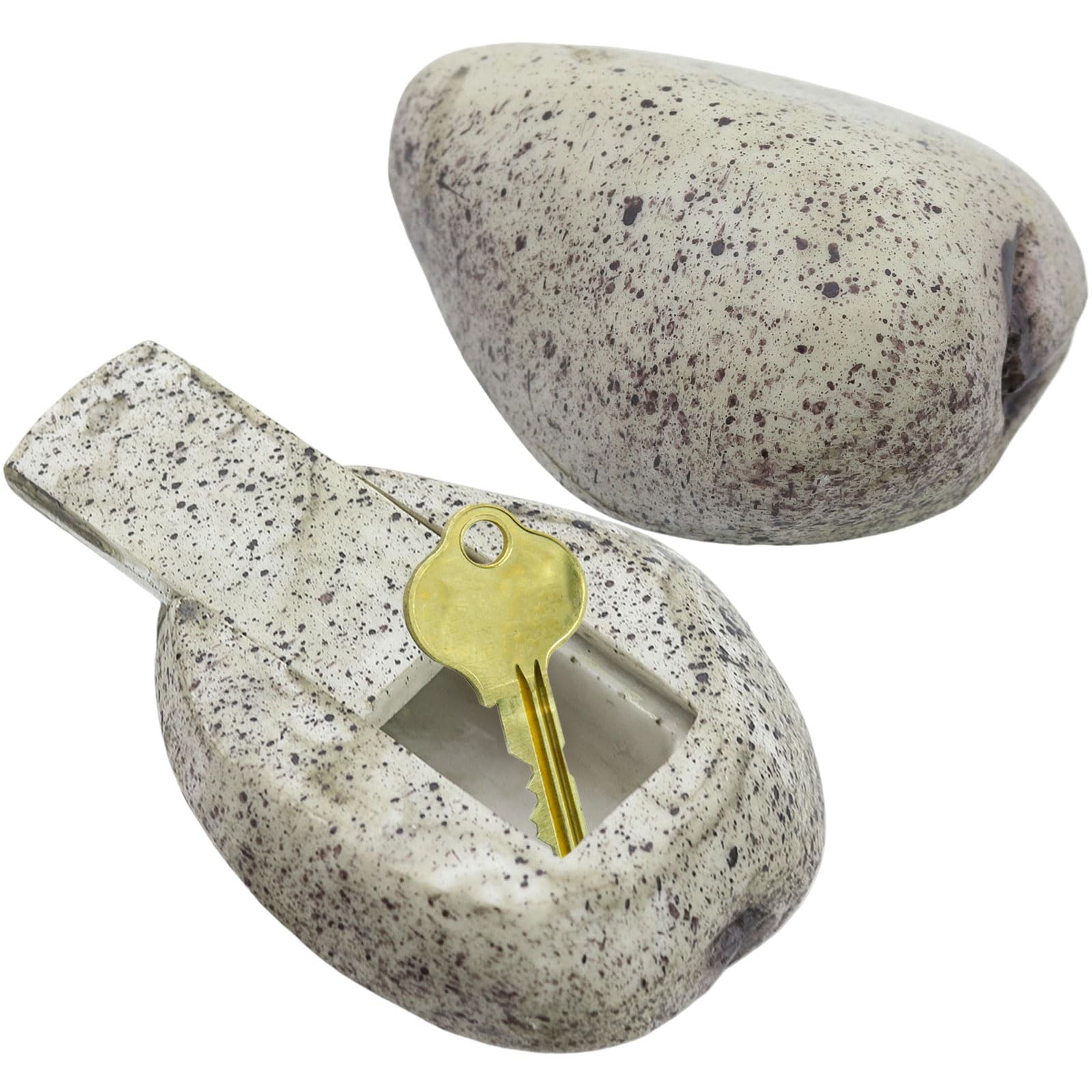 Key Rock Hider, Fake Rock Key Holder, Waterproof, Outdoor Yard Stone, Geocaching