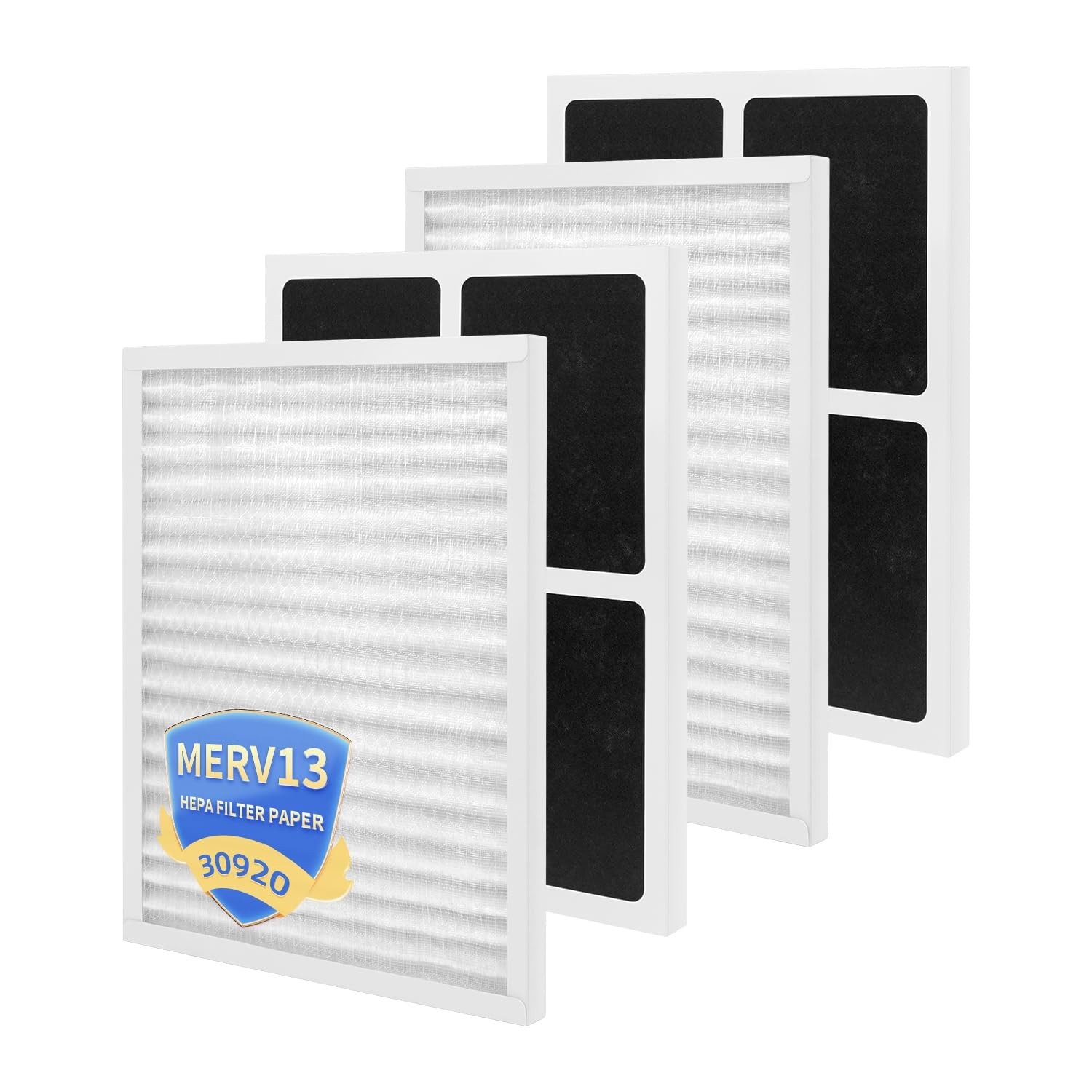 4 Pack 30920 Replacement Filter Compatible with Hunter HEPAtech 30920 fits 30...