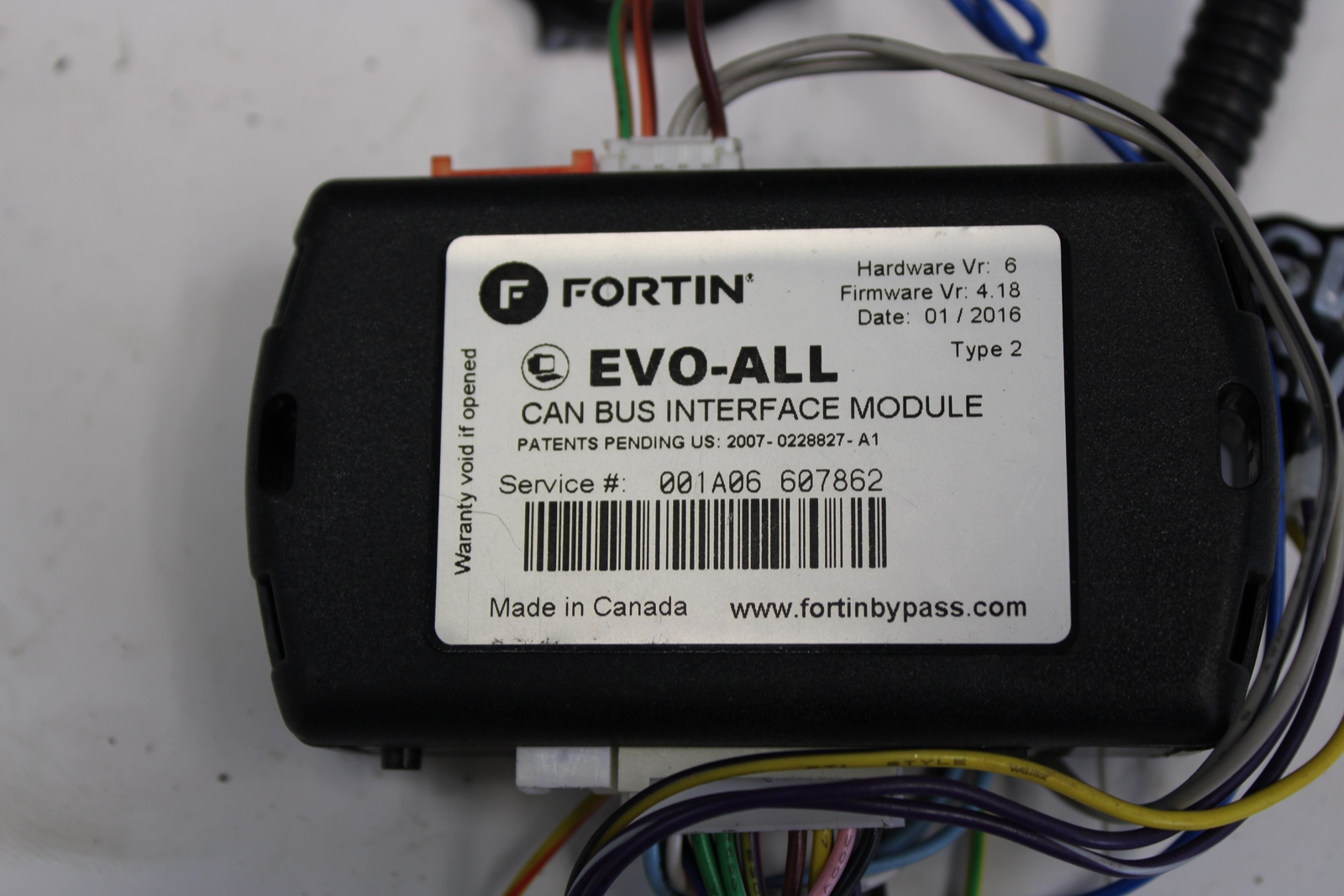 Fortin EVO-ALL Digital remote start system