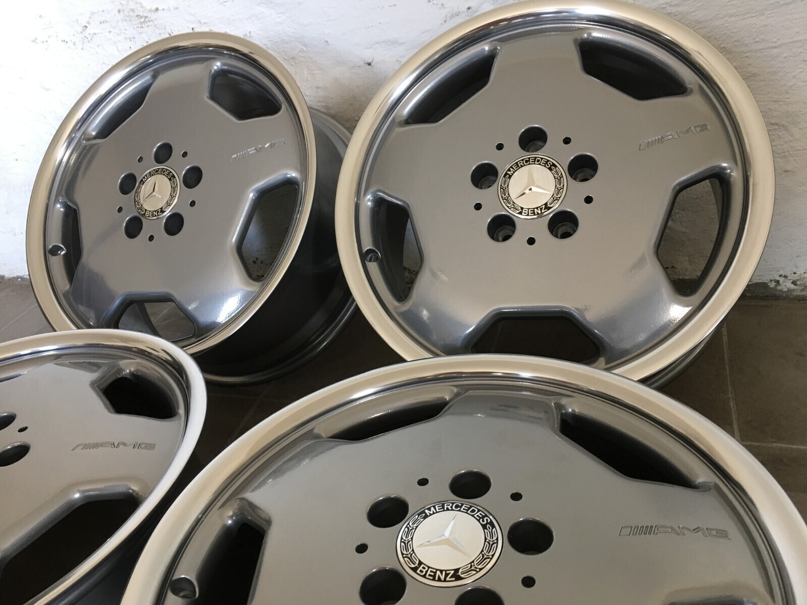 AMG Rims 7.5 X 17 Styling II Mercedes W124 W201 W202 W208 W209 R170 R171 W126