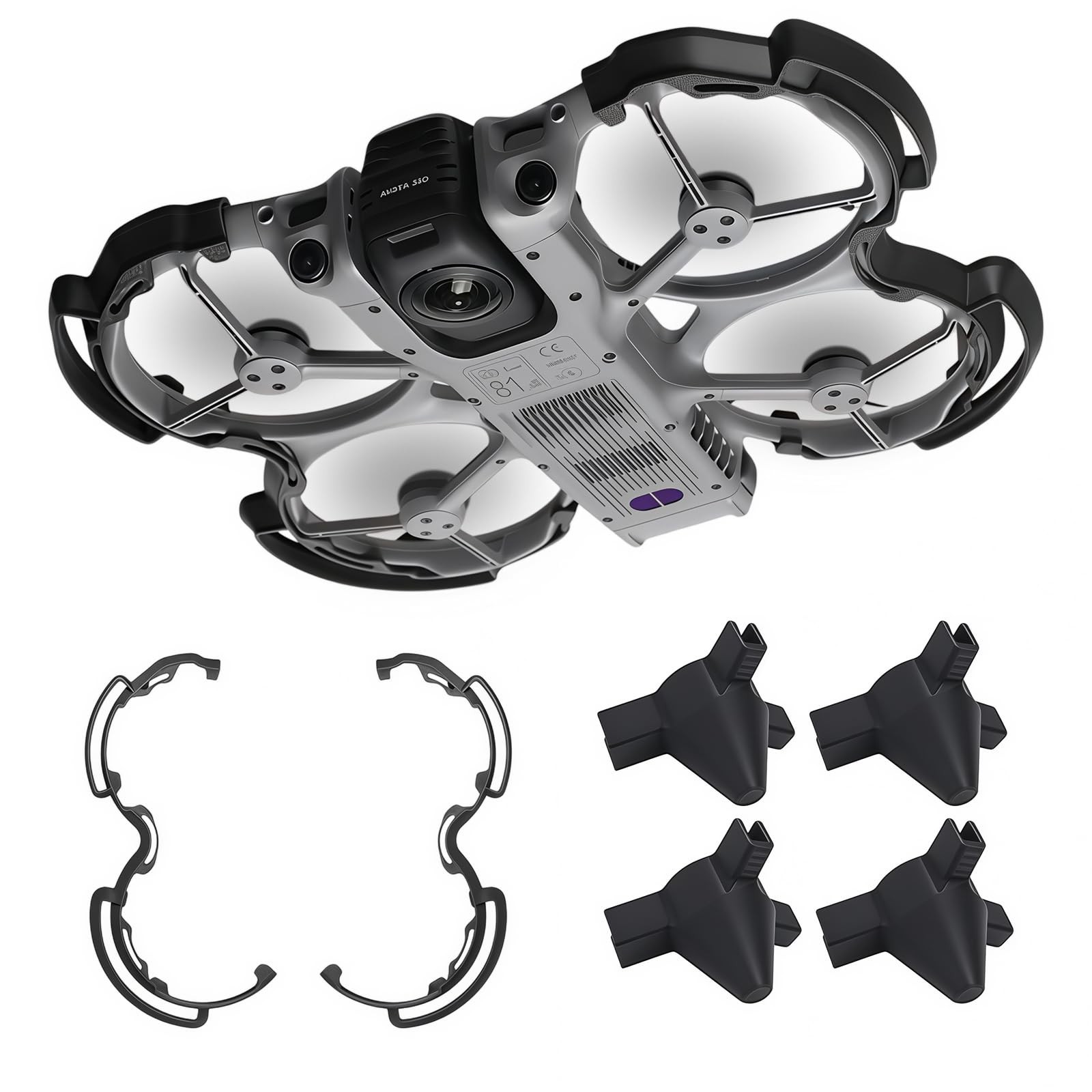 Propeller Guard Bumper for DJI AVATA 360, Anti Collision Landing Gear Protect...