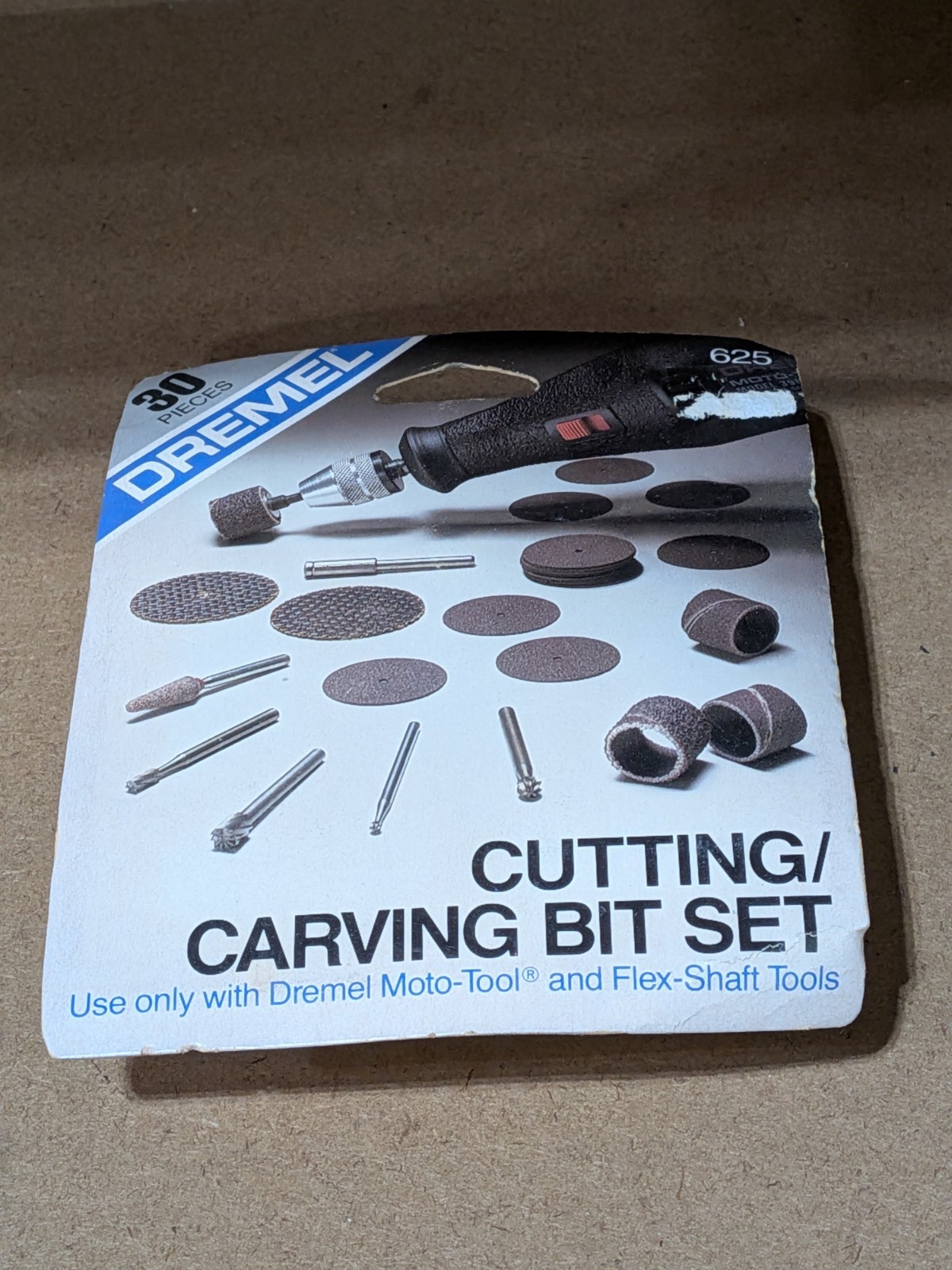 Dremel - #625 - Cutting/Carving Bit Set - 30 Pieces - NOS