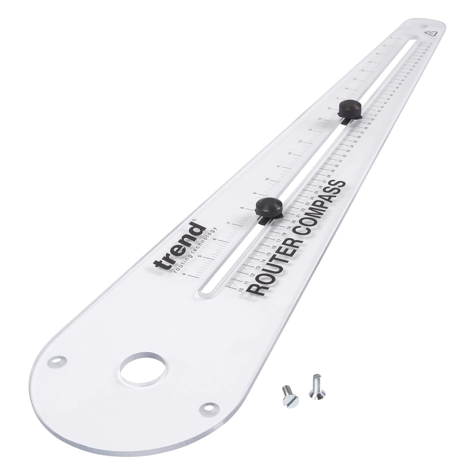 Trend Router Compass for Precise Circle & Arc Cutting, R/COMPASS/A