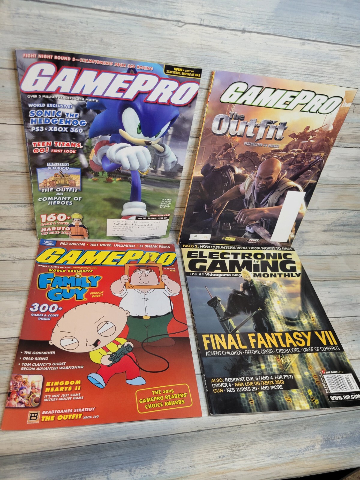 2006 Game Pro Magazine Volume 210 211 212 Electronic Gaming