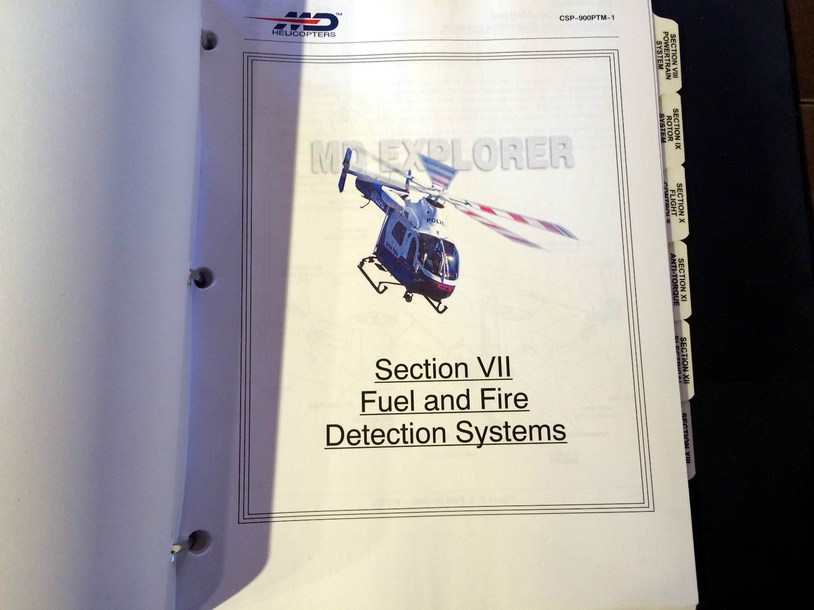 MD Helicopters MD Explorer Pilot Transition Training Manual