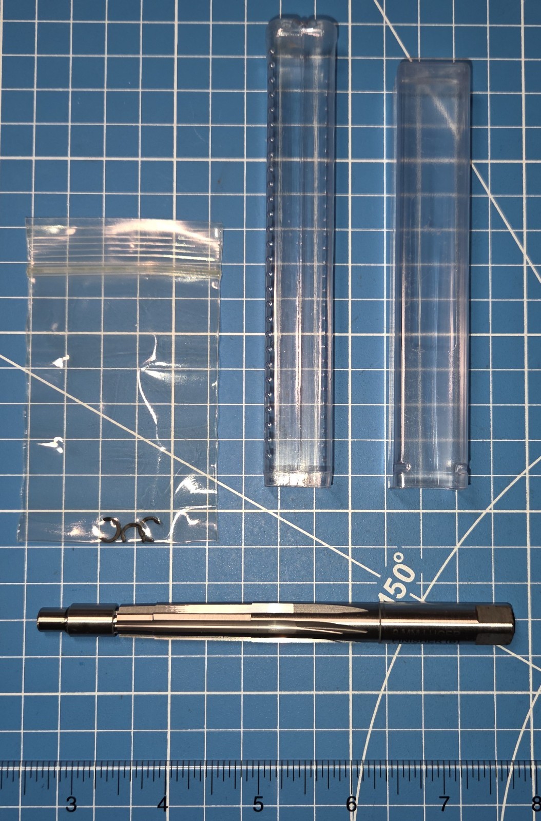 NEW FINISH CHAMBER REAMER 9MM LUGER, 9 MM PARABELLUM, 9x19  SAAMI C.I.P. Manson