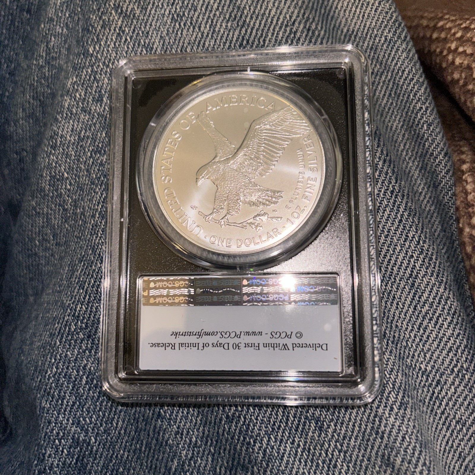 2026 $1 American Silver Eagle PCGS MS70 First Strike .999