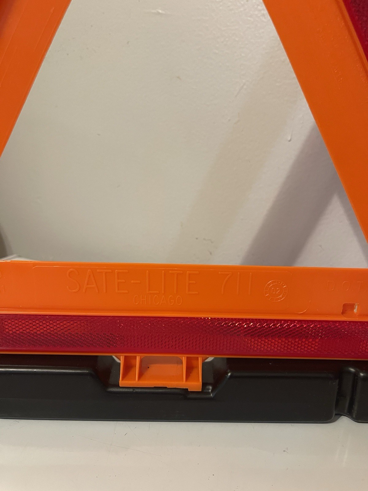 SAFE-LITE 711 Folding Emergency Warning Reflective Triangle DOT Roadside