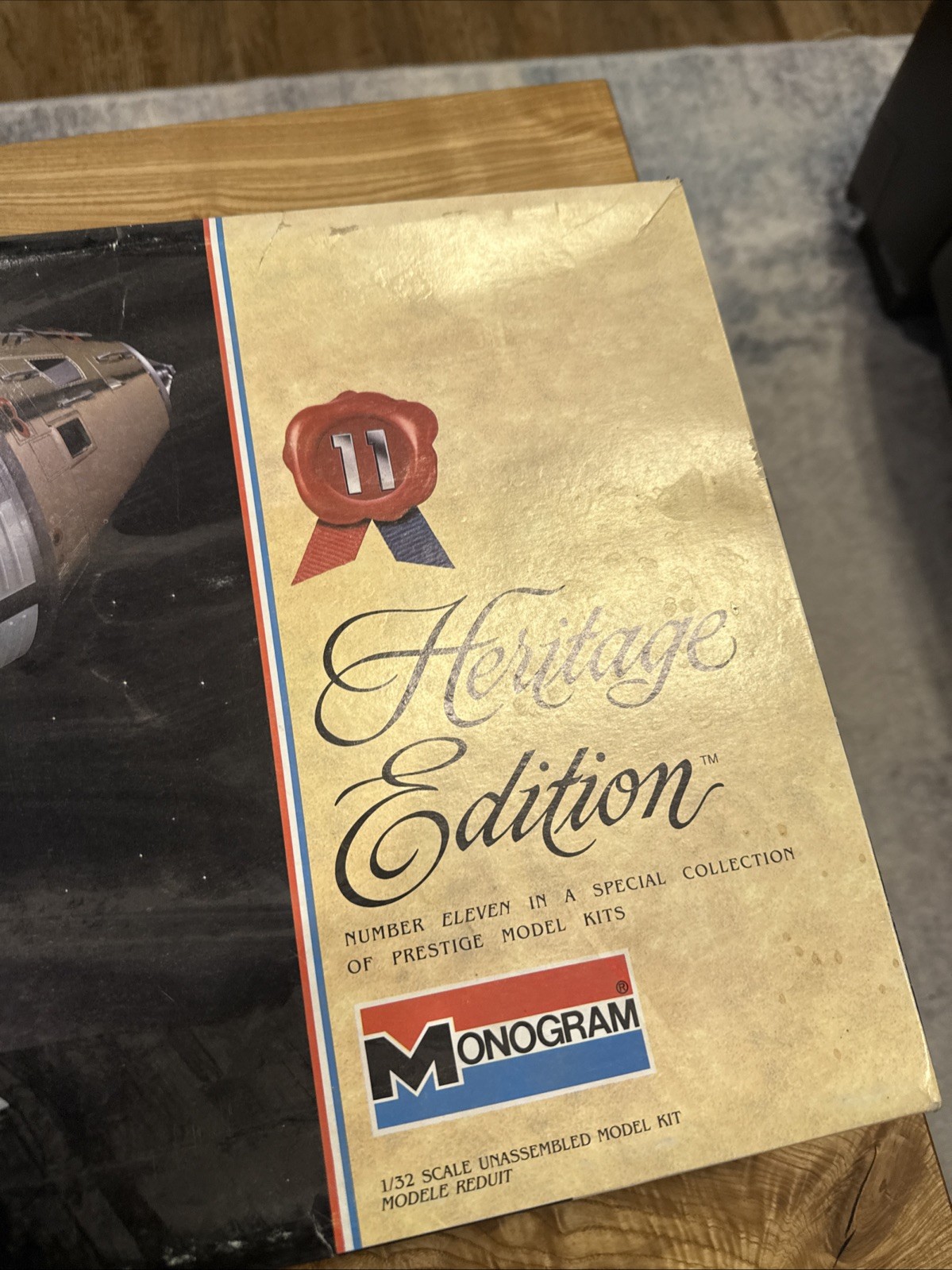 Monogram 1:32 Heritage Edition Apollo Spacecraft Command Service Module Opened