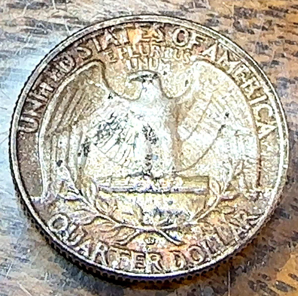 1957-D Washington Quarter Nice Original Supergem BU Great Patina CHRC