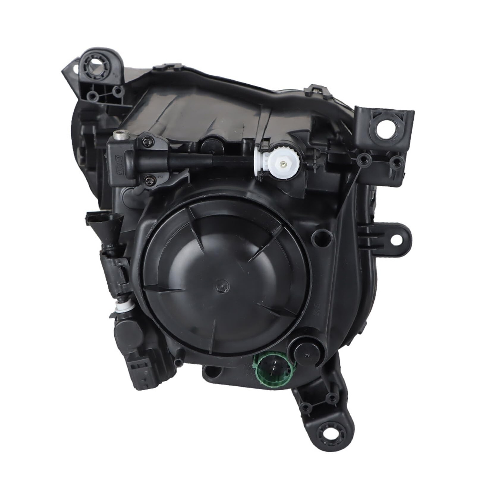 Headlight Assembly Headlamp Halogen Black Right Side Replacement for 2014-201...