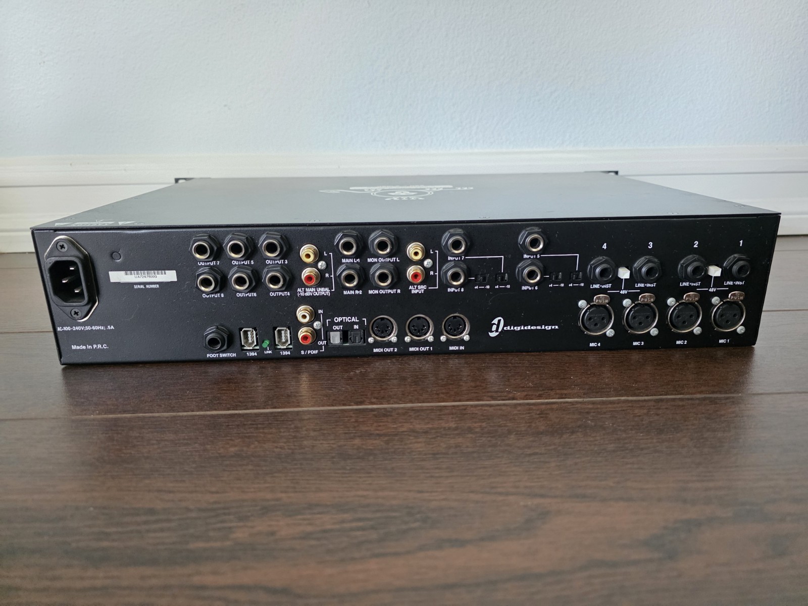 Digidesign Black Lion 220/270SP Mod BLA 002R 002 Rackmount Audio Interface #2