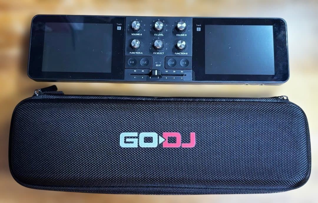Monster Go DJ 2-Channel Portable Digital Turntable