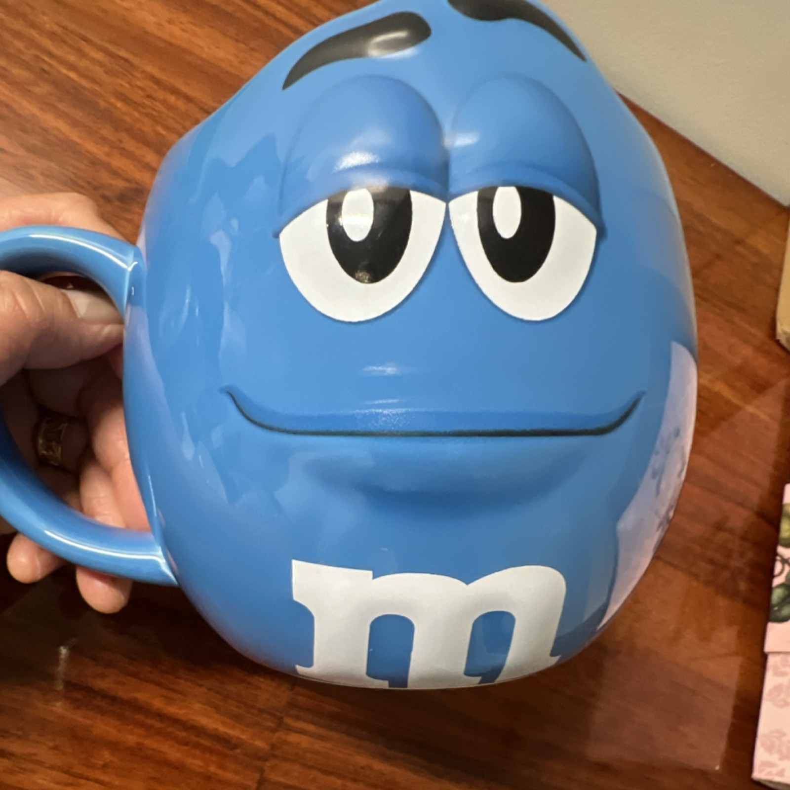 M&M's Blue Character Mug 2023 Candy & Nuts Theme Original