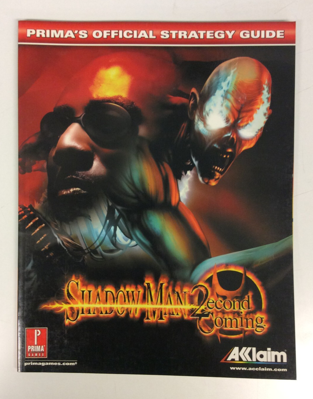 Shadow Man: 2econd Coming Prima Official Strategy Guide Sony PS2 Acclaim