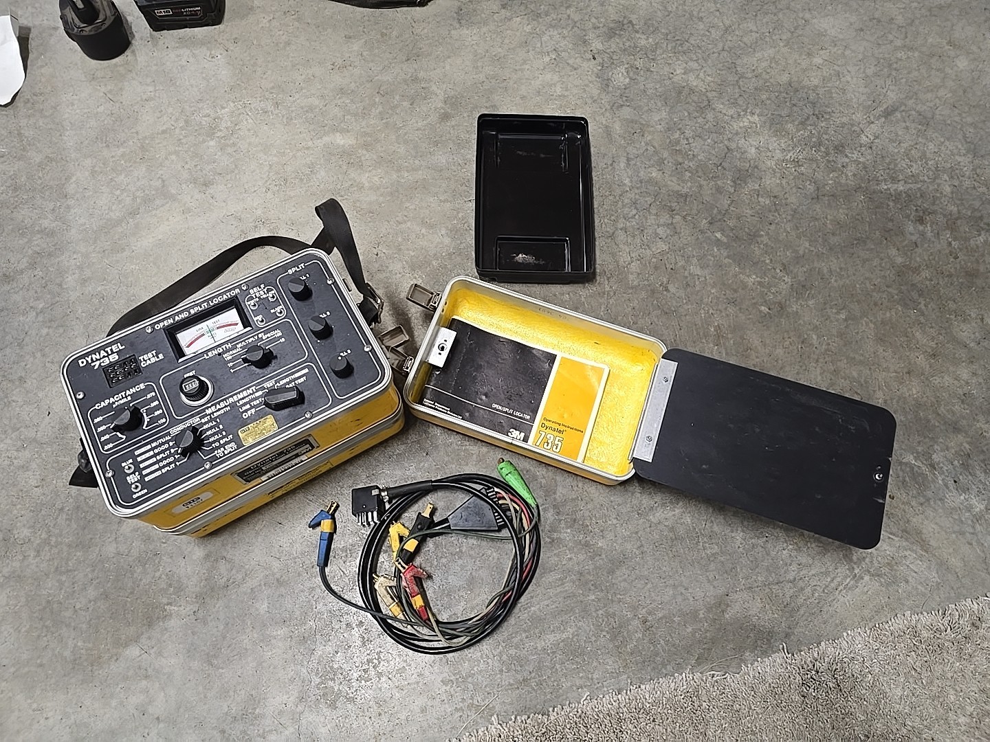 3M DYNATEL 735 Portable Open/Split Cable Fault Locator