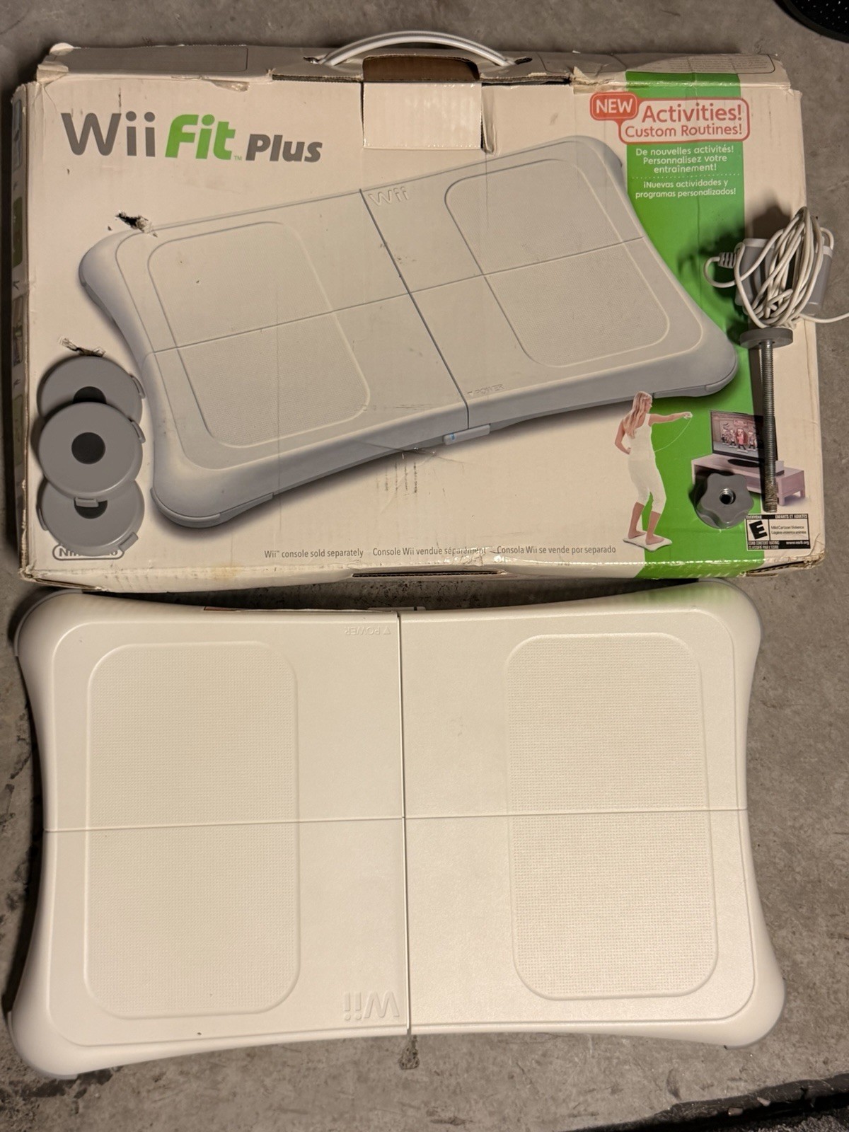 Wii Fit Balance Board Nintendo Exercise Fitness Controller BOARD ONLY!!