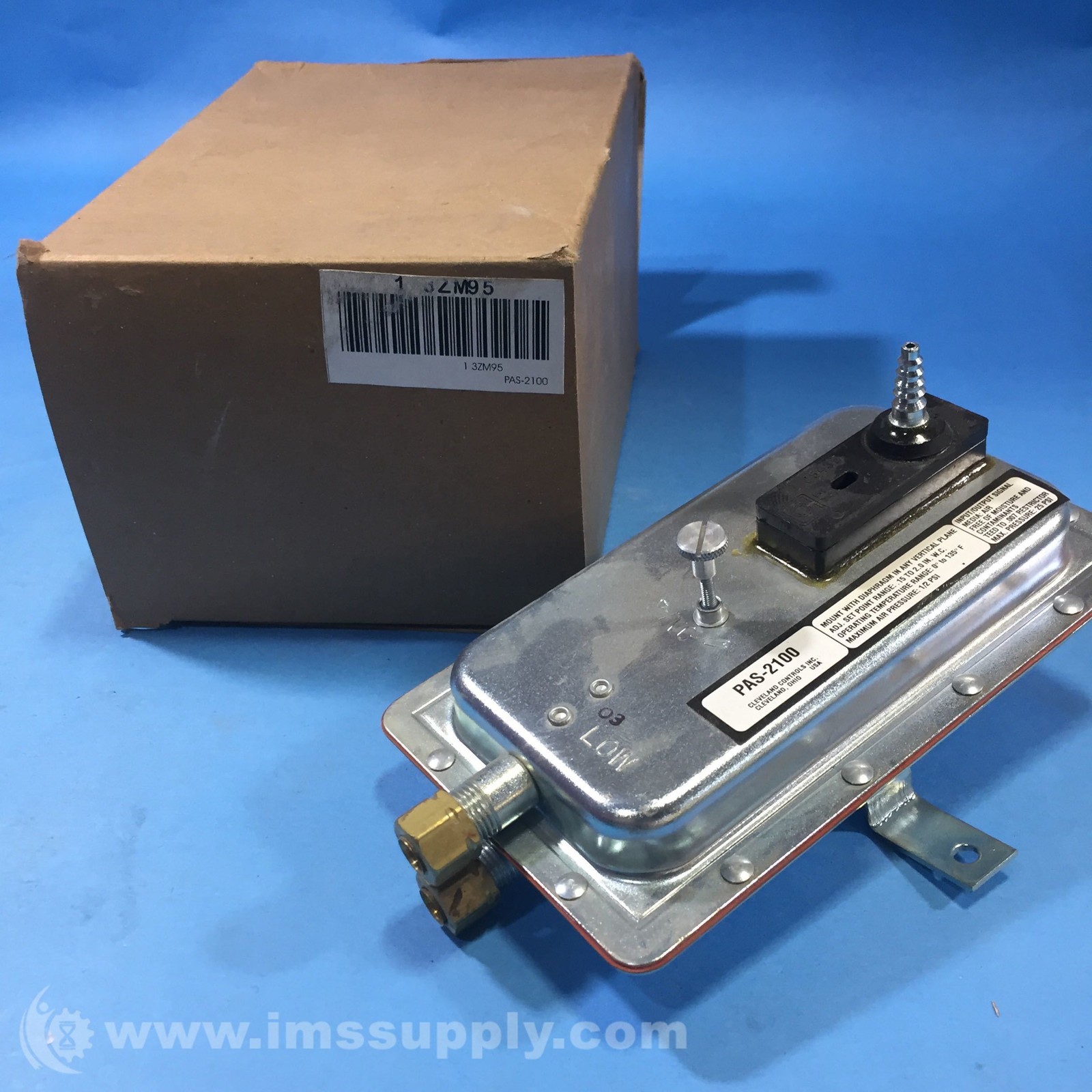 Cleveland Controls PAS-2100 Pneumatic Sensing Switch FNOB
