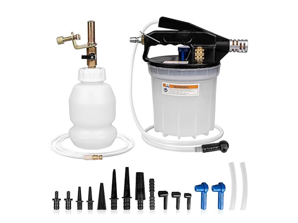 VB01 ONE PERSON OPERATION QUIET WORK 3L PNEUMATIC VACUUM BRAKE BLEEDER KIT