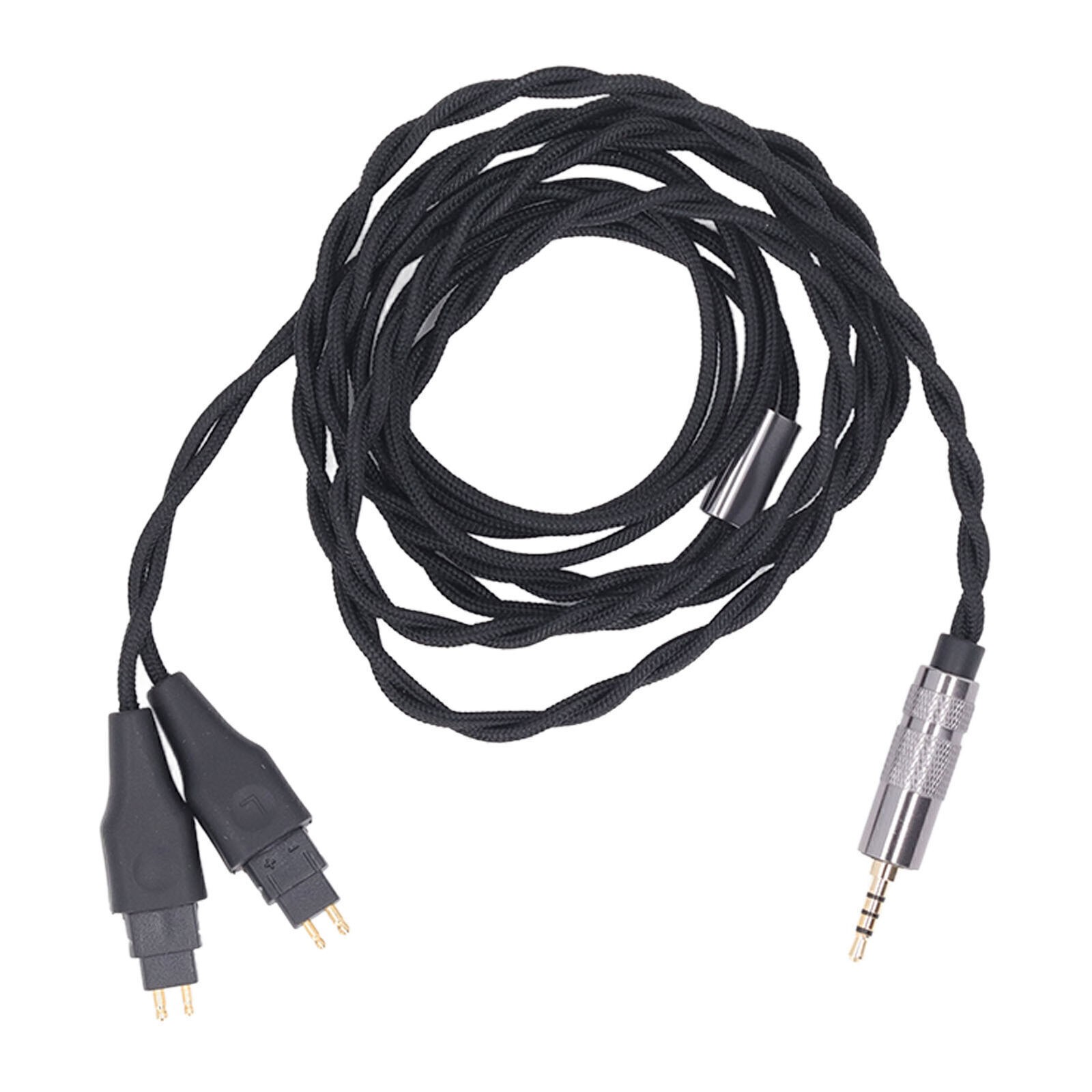Headphone Replacement Cable 2.5mm Balanced Plug Silver Plated Copper Headset .