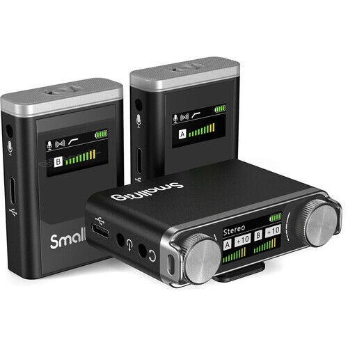 SMALLRIG FOREVALA W60 2-PERSON COMPACT WIRELESS MICROPHONE SYSTEM