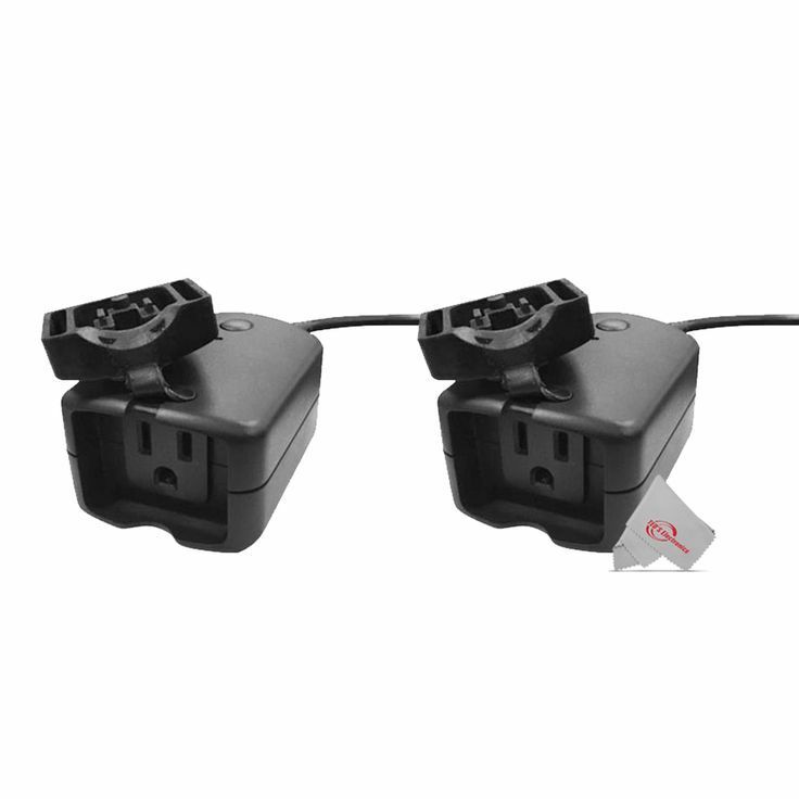2x Vivitar Outdoor Waterproof Smart Plug WiFi Outlet No Hub Required