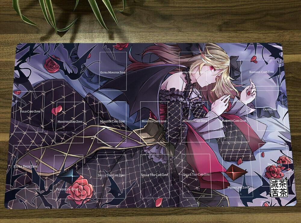 NEW YGO  Playmat Vampire Fraulein CCG TCG Trading Card Game Mat +Bag