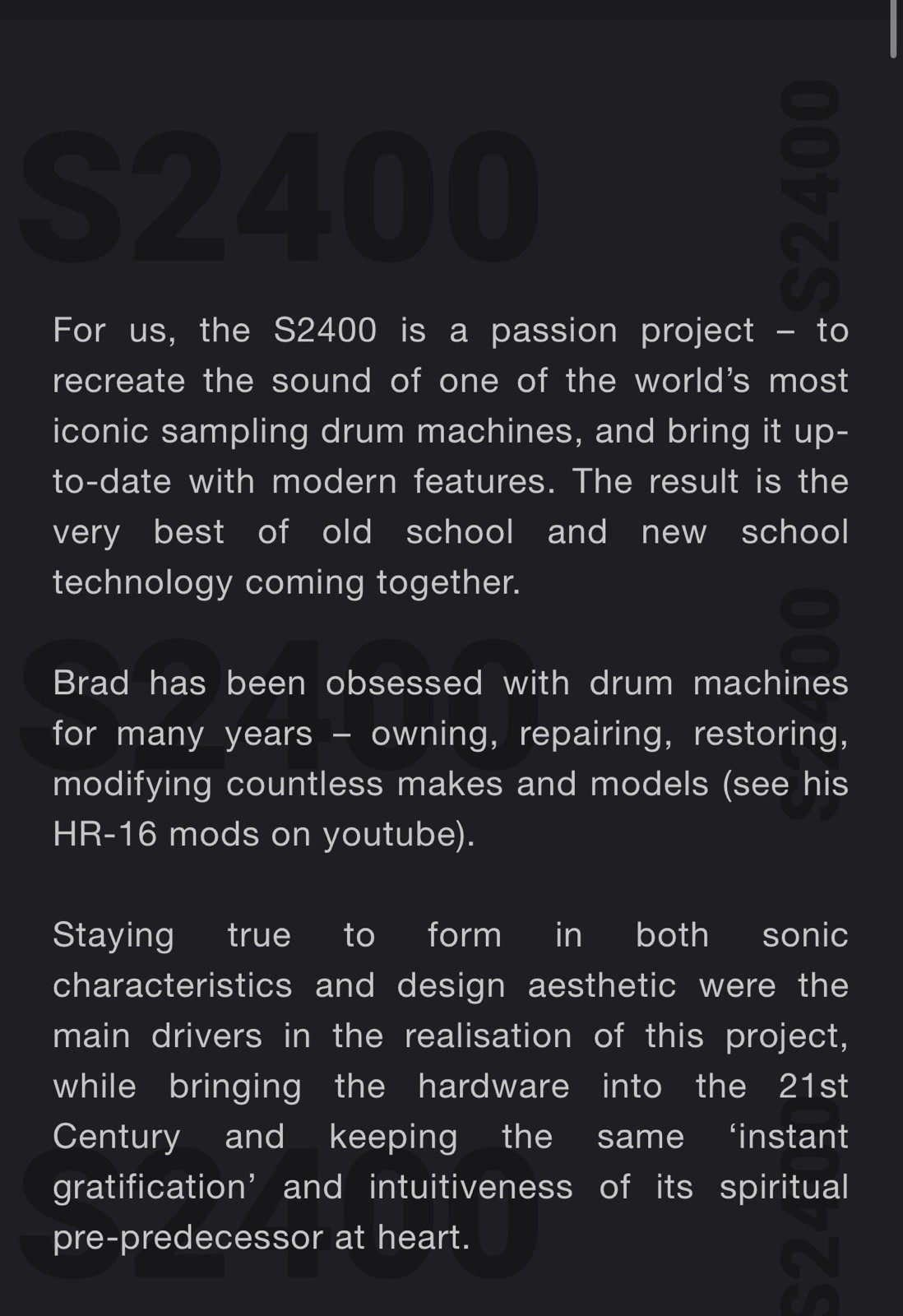 Isla Instruments S2400 Sampler and Drum Machine