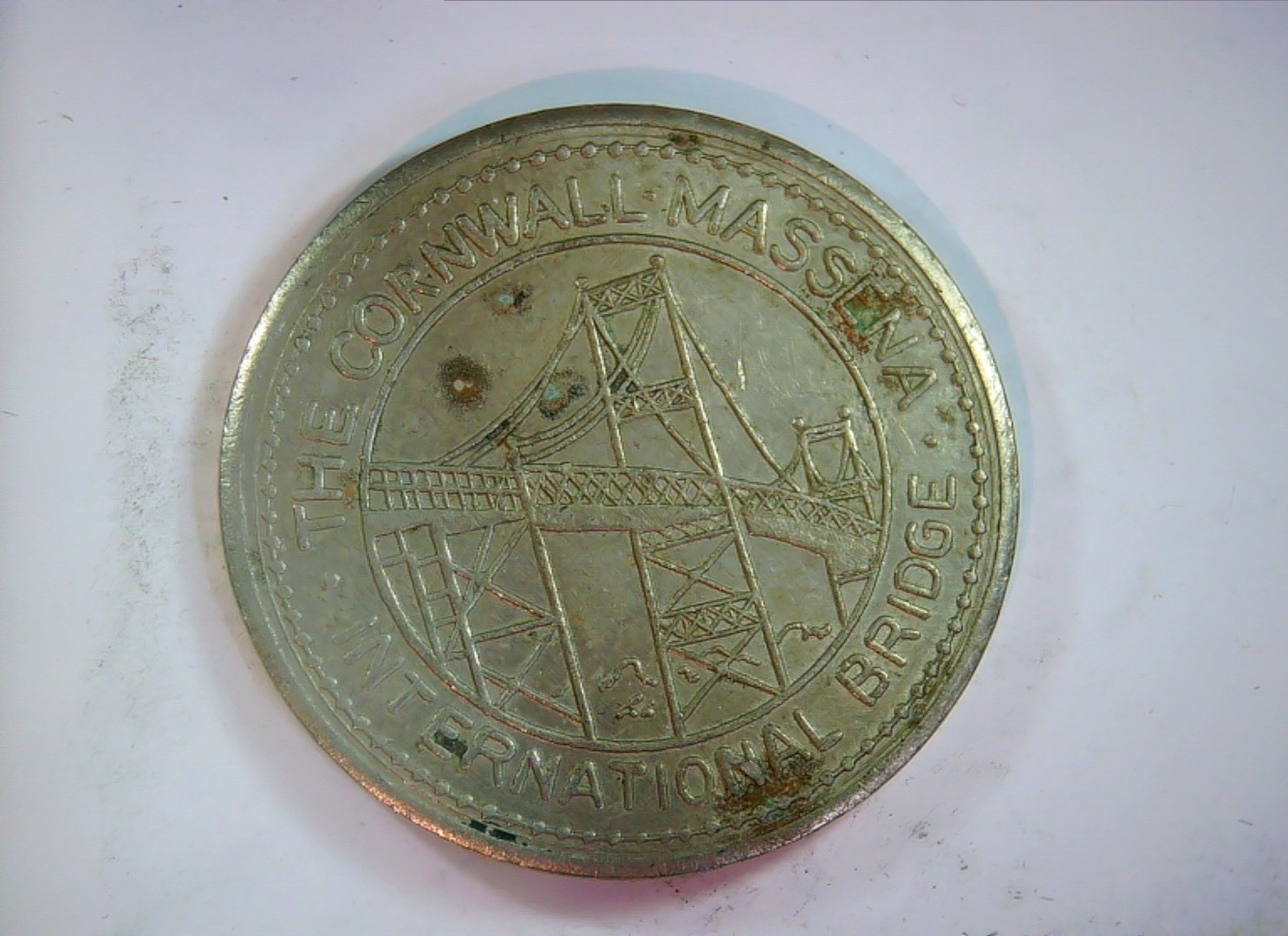 United States Cornwall-Massena International Bridge token Token