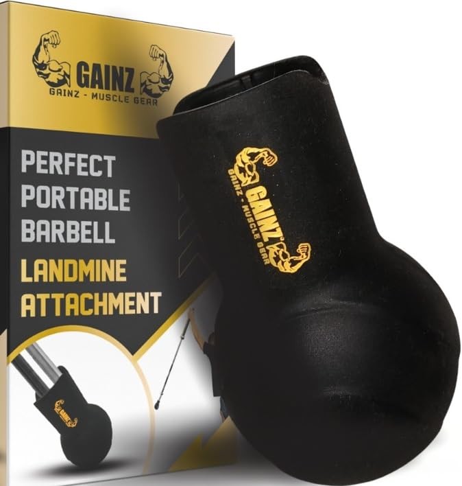Landmine Attachment for Barbell by SEWD â€“ Portable 2â€ Olympic Barbell Lan...