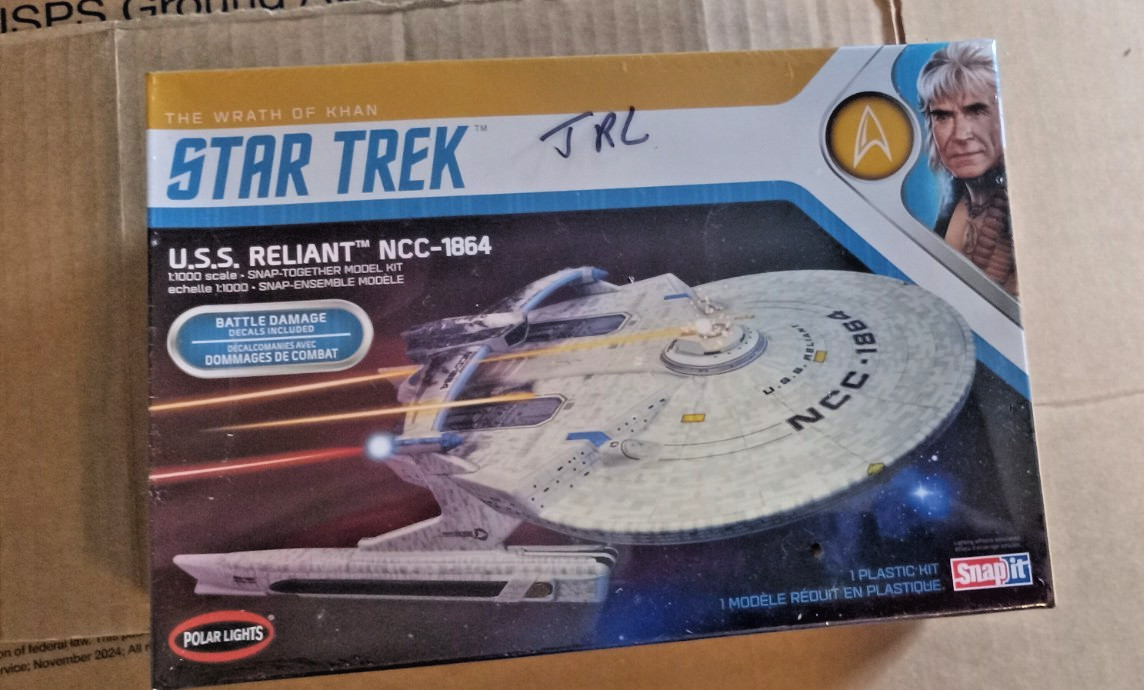 Polar Lights Star Trek USS Reliant NCC1864 Factory Sealed