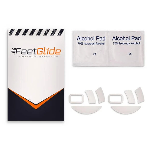 FeetGlide Skates for Razer DeathAdder Essential Replacement Mouse Feet