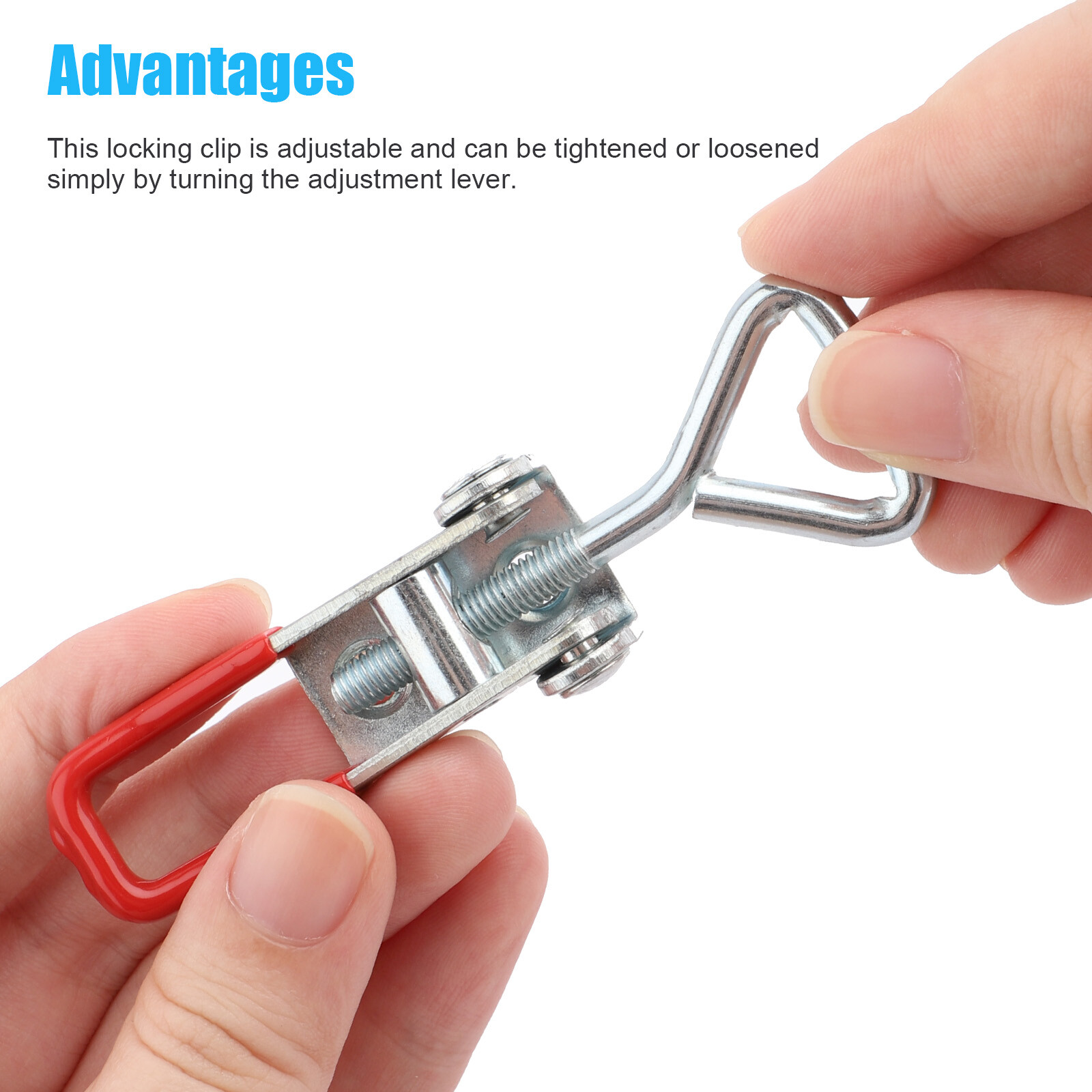 Steel Toggle Latch Catch Adjustable Lock Clamp Anti-rust Clip For Box Case lot