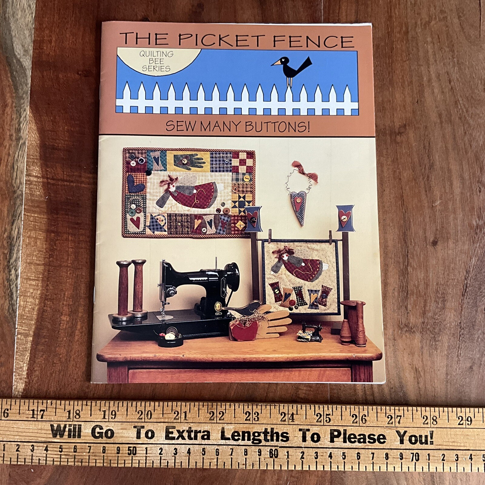 The Picket Fence Quilt Pattern Sew Many Buttons