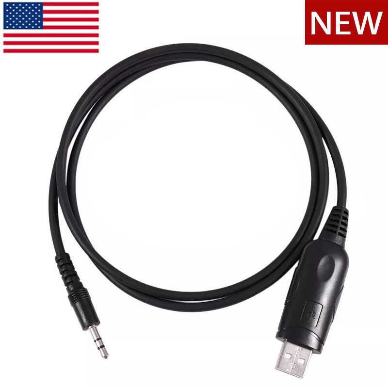 USB Programming Cable For ICOM IC-208H IC-2730A IC-F24 IC-V8 V82 V85 OPC-478