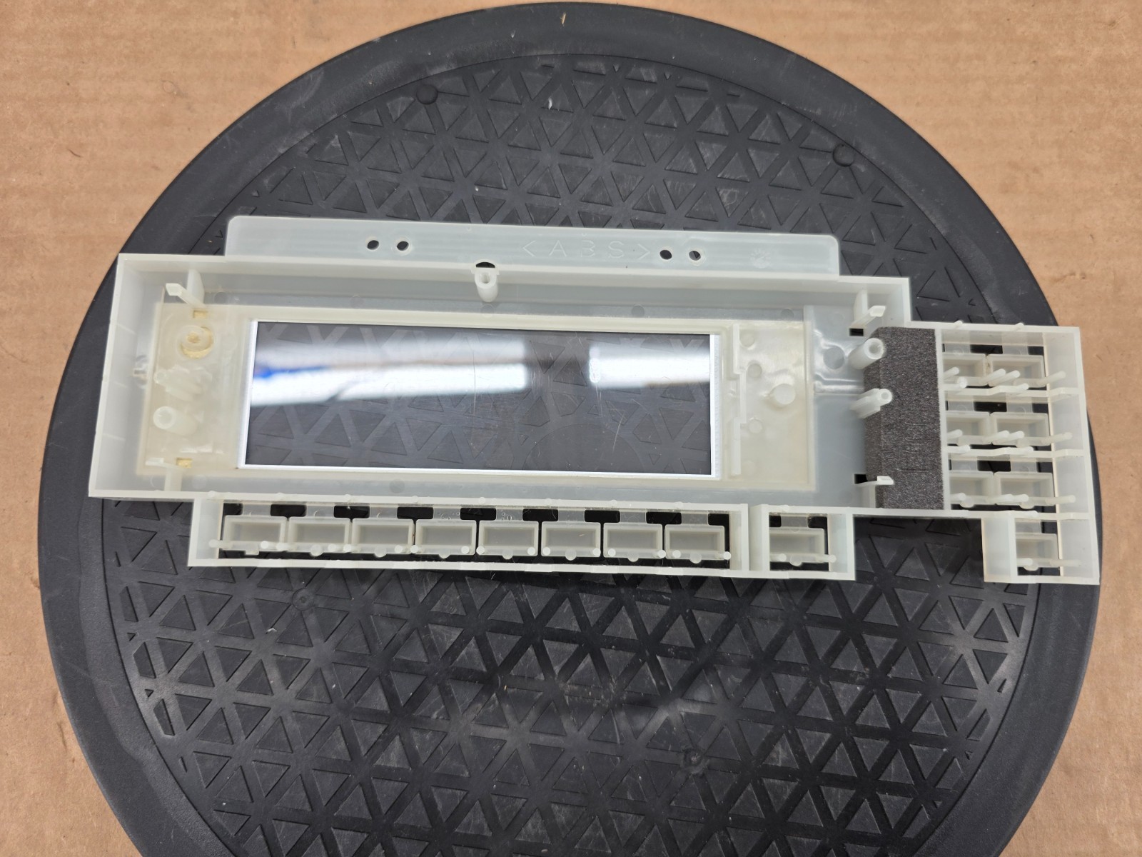 korg triton le 76 Clear Plastic LCD Screen Cover Unit plus buttons
