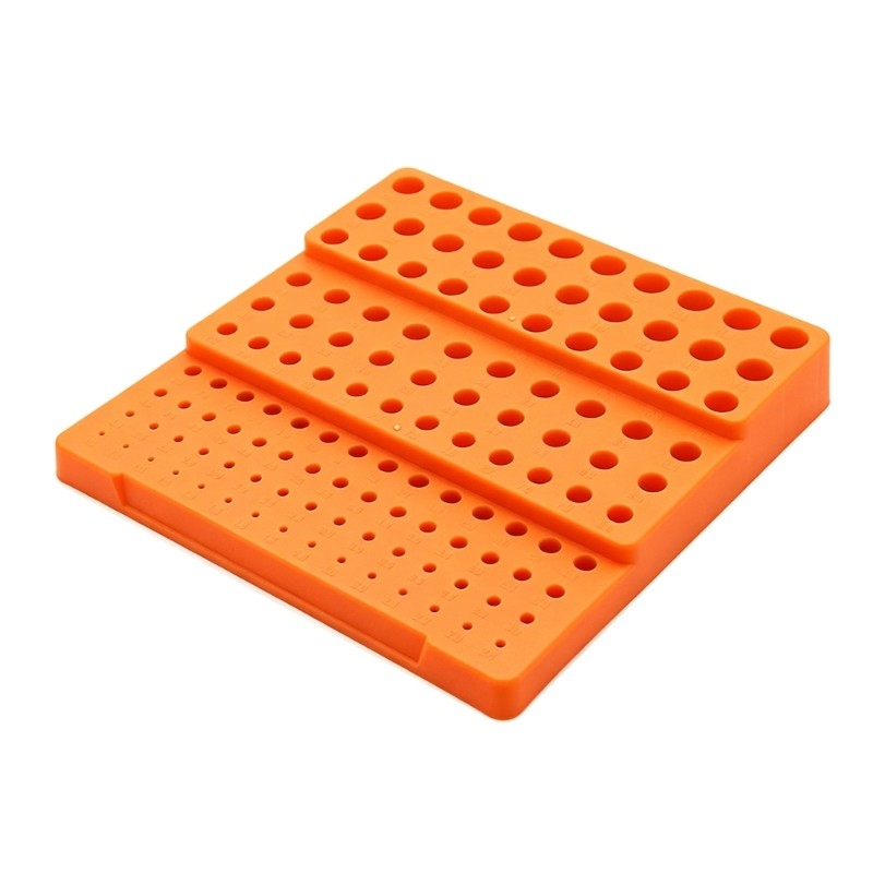 Space Saving Router Bit Accessory Box Holds 121 Pieces for 1mm-13mm Drill Bit