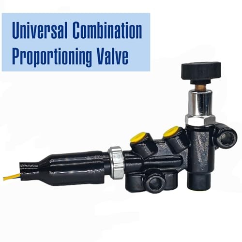 Universal Combination Proportioning Valve and Mounting Bracket Lines Kit with
