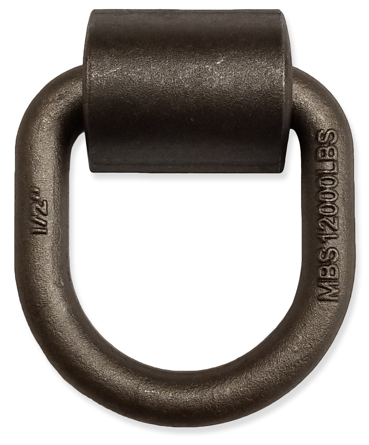 (2 pack) 1/2" Weld-On D Ring 12K, Flatbed Truck Trailer Ratchet Strap Cargo