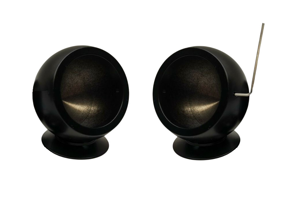 Black Aluminum Tweeter Pods Housing Mounting Pod Custom FOCAL TBE Tweeters