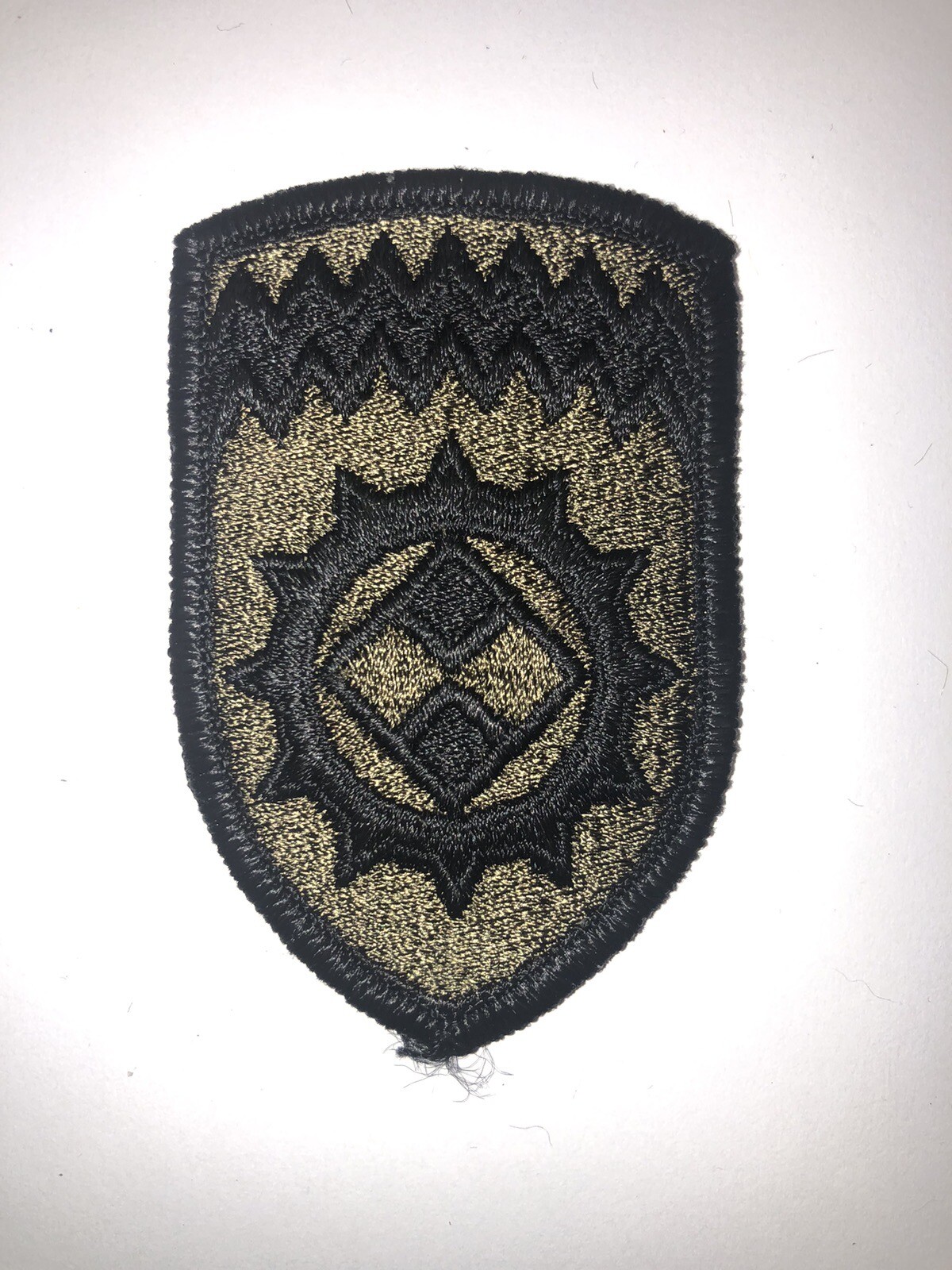 Alaska Support Command Subdued U.S. Army Shoulder Patch Insignia